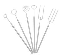 WOONEKY 1 Ensemble Fourchettes à Chocolat Acier Inoxydable pour Découpage et Décoration Lot pour Fondue Chocolat et Fromage Facile à Nettoyer
