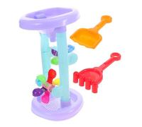 WOONEKY 1 Ensemble Jouets de Plage pour Garçon Fille de Jouets de Sable Colorés pour Jouer à Extérieur Parfaits pour Jeux de Plage Développement des Compétences Motrices des Garçon Fille