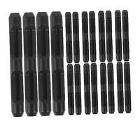WOONEKY 10 paires Protège Branches Lunettes Silicone Antidérapants Coussinets Oreille Confortables pour Lunettes Embouts Souples Universels pour de Vue Noir