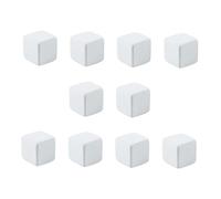 WOONEKY 10 pièces Blocs de Calcium pour Reptiles Complément pour Tortues Eau Lézards et Geckos Améliore Osseuse et la Qualité de Eau du Terrarium