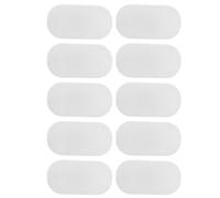 WOONEKY 10 Pièces Bouchon de Valve Respirante en Silicone Blanc pour Boîte à Déjeuner et Bento, Fermeture Hermétique, Ouverture Main, pour Déplacements Quotidiens et Sorties Scolaires