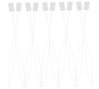 WOONEKY 10 pièces Enfile-aiguilles pour Perles et Couture Inoxydable Accessoire DIY pour Broderie Point de Croix et Bijoux