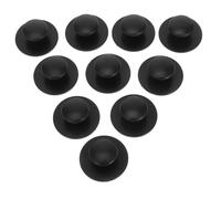WOONEKY 10 pièces Poignée Porte Autocollante Ronde Boutons Meubles Poignée Meuble Coller pour Armoires Portes Coulissantes Compatible et Verre Installation Facile sans Vis