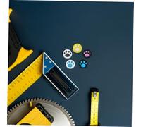 WOONEKY 100 pièces Capuchons Joystick Silicone Motif Patte de Chat Grip Antidérapant Confortable pour Manettes Accessoires de Remplacement pour Jeu