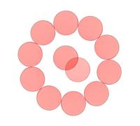 WOONEKY 100 Pièces Chips de Bingo Transparents pour Garçon Fille Outils Apprentissage Mathématique Disques de Comptage Plastique pour Éducation Précoce et Jeux de Fête