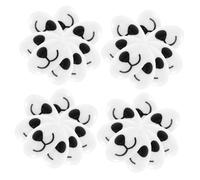 WOONEKY 100 Pièces Set de Nez de Sécurité Plat pour Poupées et Peluches Accessoires DIY pour Fabrication Amigurumi Crochet Animaux Installation Facile et Ajustement Sûr