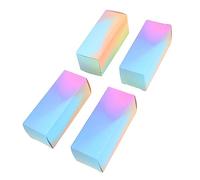 WOONEKY 100pièces Boîte Vide à Lèvres Papier Étuis Diy Pour Lèvres Rangement Pratique Et Élégant Pour Maquillage