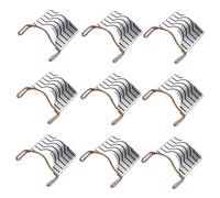 WOONEKY 10pièces Formes Pour Nail Art Réutilisables Et Pratiques Pour Extensions Et Soins Des
