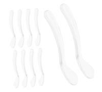 WOONEKY 10pièces Spatules Cosmétiques Pour Visage Set De Spatules De Beauté Applicateurs De Crème Pour Soins De Peau Outils De Maquillage Pratiques