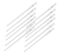 WOONEKY 12 Pièces Crayons de Marquage Tissu Blancs Effaçables à Eau pour Couture Marqueur Disparaissant Précis pour Patchwork et Broderie Pinceaux Tailleur Lavables pour Artisanat DIY