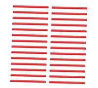 WOONEKY 144 Pièces Lot de Crayons de Charpentier Rouges Octogonaux Marquage pour Travail Bois et Construction Crayons Industriels Dérapants pour DIY