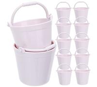 WOONEKY 15 pièces Seaux Miniatures Décoratifs pour Jardinage et Maison Créatif pour Garçon Fille Accessoires Miniatures pour Décoration et Jeu Dimagination