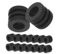 WOONEKY 16 pièces Table Foosball Replacement Plastic Gaskets Small Washers Lightweight Accessories for Football Table