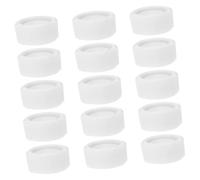 WOONEKY 18 Autocollants à Points Transparents Ronds pour Ballons Adhésif Double Face 15G Lot de 18 Pièces Usage Fête Mariage Anniversaire Étiquettes de Fixation Invisibles et