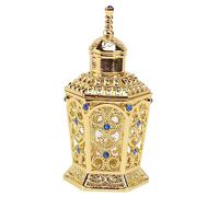 WOONEKY 1pièce Bouteille De Parfum Verre Élégante Récipient Pour Huile Essentielle Et Lotion Pour Voyages Et Décorations Vintage