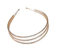 WOONEKY 1pièce Couronne De Mariée Rhinocéros Pour Femmes Accessoire De Cheveux Éblouissant Pour Célébrations Et Fêtes