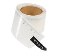 WOONEKY 1rouleau Roll De Règle Autocollante Pour Sourcils Pochoir à Sourcils Réutilisable Pour Maquillage Outil De Mesure Pour Débutantes Autocollants