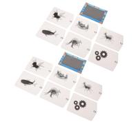 WOONEKY 2 Ensembles Animation Stripe Science Kit for Early Stem Education Lenticular Lens Toy for DIY Craft and Learning Projects