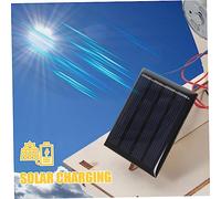 WOONEKY 2 Ensembles Kit Scientifique Solaire pour Projet Éducatif Ventilateur Solaire Portable Bois Matériel Pédagogique pour Garçon Fille Modèle Dassemblage et pour École