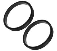 WOONEKY 2 Pièces 2 Pièces Support Extérieur pour Anneau de Protection | Base pour Bouteille Gaz Camping, Plastique, Installation sans Outil, Stabilité Renforcée en Extérieur