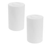 WOONEKY 2 pièces Abat-jour Verre Cylindrique Lait Mat pour Lampadaire et Suspension Lot de Diffuseur de Lumière Doux et Décoratif pour Salon
