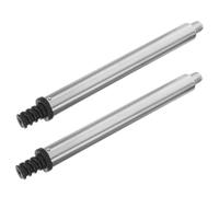 WOONEKY 2 pièces Adaptateur Connecteur Inox pour Poignée Brosse Wc Kit Réparation pour Salle de Bain Accessoire Remplacement Manche Inférieur et Polyvalent