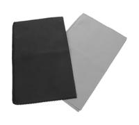 WOONEKY 2 Pièces Chiffons de Polissage pour Bijoux Argent Nettoyant Multifonction pour Bijoux Montres Lunettes Chiffon Quatre Couches Anti-oxydation et Détachant pour Événements et Usage