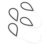 WOONEKY 2 Pièces Clay Cutters Wire With Soft Rubber Handles Metal Cut Off Tools For Ceramic Modeling And Pottery Sculpting Crafts