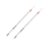 WOONEKY 2 pièces Crayon Sourcils Blanc Crayon Gel Yeux Précis et Longue Tenue Maquillage Résistant à Eau Transpiration Application Facile et Couleur Intense