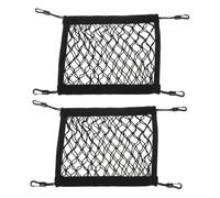 WOONEKY 2 Pièces de Rangement pour Planche de Surf Filet Nylon Extensible de Portable avec Boucles de Fixation Capacité Spacieuse pour Équipement de Paddleboard et Kayak et Pliable