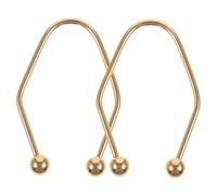 WOONEKY 2 Pièces Dimple Maker Clips Acier Inoxydable Outil Facial Portable pour Sculptures de Visage et Création de Fossettes Naturelles
