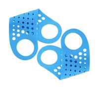 WOONEKY 2 Pièces Face Lifting Tape Silicone Chin Strap Masque Facial Réutilisable pour Raffermir Contourner et Réduire Double Menton avec Silicone Souple et Confortable