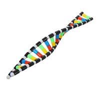 WOONEKY 2 Pièces Modèle à Double Hélice Adn Modèle 3D Décor De Classe De Sciences Kit Adn Anstery Molécules Modèle D'adn à Double Hélice Gobelet Modèle D'enseignement Pédagogique Plastique