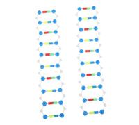 WOONEKY 2 pièces Modèle Double Kit Éducatif Auto pour Enseignement et Recherche Composants Moléculaires Manipulables pour Expérimentation Gène