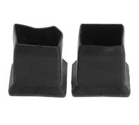 WOONEKY 2 pièces Patins Antidérapants Caoutchouc pour Échelle Protection Renforcée Accessoires Pratiques pour Échelles Domestiques et Professionnelles Lot