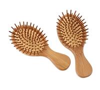 WOONEKY 2 pièces Peigne de Massage Brosse pour Cheveux Démêlage Doux et Soin Capillaire Stimule la Circulation Sanguine et Prévient la Chute des Cheveux
