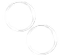 WOONEKY 2 pièces Plateau de Mélange de Vernis à Ongles Verre pour Nail Art Palette de Couleur Transparent pour Mélange