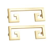 WOONEKY 2 pièces Poignée de Meuble Cabinet Vintage Boutons de Porte pour Armoire et Placard Élégante et Facile à Installer