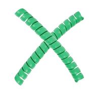 WOONEKY 2 Pièces Protège-griffures, Protection Spirale Plastique Verte | Anti-rayures sans Résidu Collant, Ajustement Sécurisé, Aspect Moderne Poli, pour Meubles Intérieurs et Pots