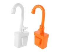 WOONEKY 2 pièces Robinet Évier Garçon Fille Électrique Rotatif sans Piles Accessoire Détachable pour Jeu Deau Cuisine Développement de Lautonomie et Jeu de Rôle pour Garçons Filles