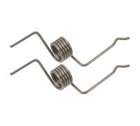 WOONEKY 2 Ressorts de Charnière pour Porte de Réfrigérateur Ressort 1 3-10 6-5 Tours Pièces de Rechange pour Cadre Vertical Loquet de Porte Accessoires de Réparation Fiables