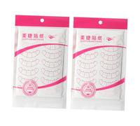 WOONEKY 20 Feuilles De Patchs Pour Positionnement De Cils Greffés Adhésifs Écologiques Et Sûrs Pour Extensions De Cils