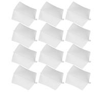WOONEKY 20 Pièces Ballon Décoratif Cube Blanc en Pa Surface Écrivable et Flottabilité Stable pour Décoration Extérieure et Événements en Plein Air
