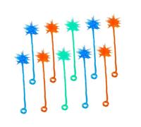 WOONEKY 20 pièces Jouets de Décompression Sensory Fidget Marteau Élastique Outils Stress pour Garçon Fille Amusants et Faciles à Utiliser Couleur Aléatoire Couleur Aléatoire