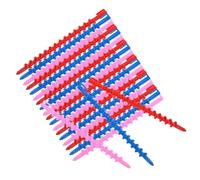 WOONEKY 20 pièces Tiges de Perm Spiralées Outils de Bouclage Cheveux pour Boucles Durables Ensemble Coiffure pour Cheveux Courts et Longs Aléatoires Couleur Aléatoire Couleur Aléatoire