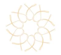 WOONEKY 20 Sachets de Fils Tenseurs Protéinés Dorés pour Lifting du Visage Rides Kit 12 Fils par Sachet Stimulation du Collagène Raffermissement Peau Soins Anti-Âge Visage et Front