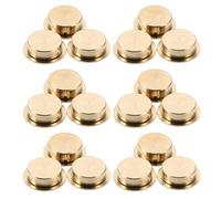 WOONEKY 20pcs Roulements Métalliques à Vitesse pour Nail Art, Conception Précise en Acier Inoxydable Léger, Accessoires Rotatifs pour Décoration D'ongles à Domicile