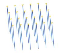 WOONEKY 24 pièces Flèches Entraînement à Ventouse pour Flèches de Jeu Extérieur Légères et Sûres Accessoires de Tir à Arc Compatibles avec Jouets pour Pratique Amusante