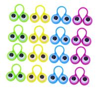 WOONEKY 24 pièces Jouets Doigts Forme Dœil Amusants pour Garçon Fille Jouets Éducatifs Interactifs Jeu Créatif pour Garçons Filles Couleur Aléatoire Couleur Aléatoire
