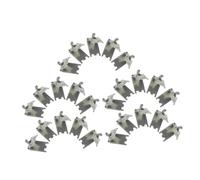 WOONEKY 25pièces Clips Étagère Armoire Métal Pour Réfrigérateur Clips De Support Étagère De Congélateur De Glacière